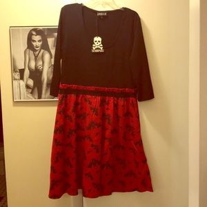 Sourpuss Bat Attack Dress